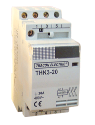 Inštalacijski kontaktor 230/400V 24V AC