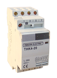 Inštalacijski kontaktor  3P, 3×NO, 40A, 24V AC