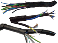 Spirale za vezanje kablov in objemke