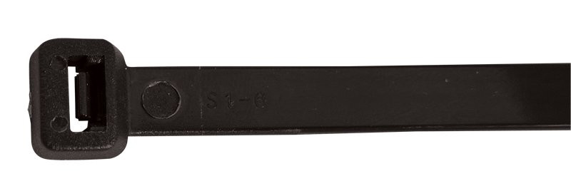 Kabelska vezica 135 x 2.6 mm črna, PA 6.6 