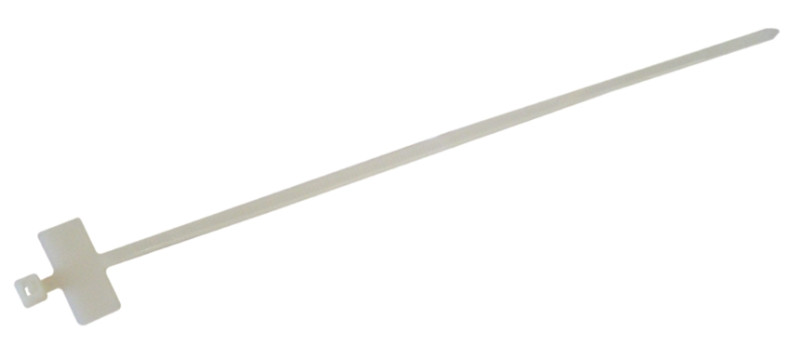 Vezica za označevanje 200x2,5 mm, bela