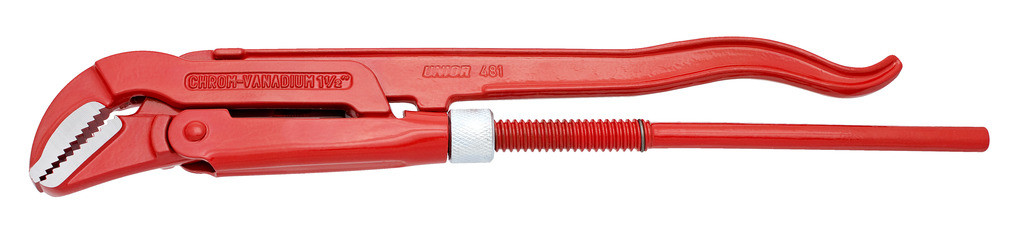 Klešče cevne kotne 45° čeljust UNIOR 481/6, 1 1/2"