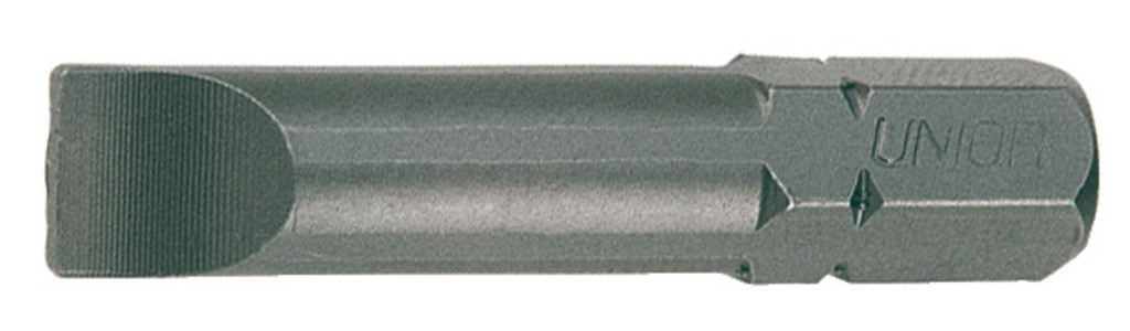 Nastavek vijačni ploščati UNIOR 6460C6,3, 3 kos v garnituri, 2,0x12,0mm