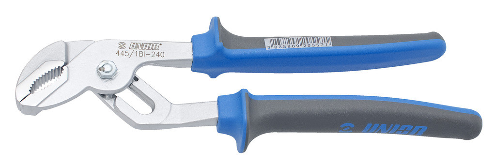Klešče univerzalne žlebaste UNIOR 445/1BI, 180mm