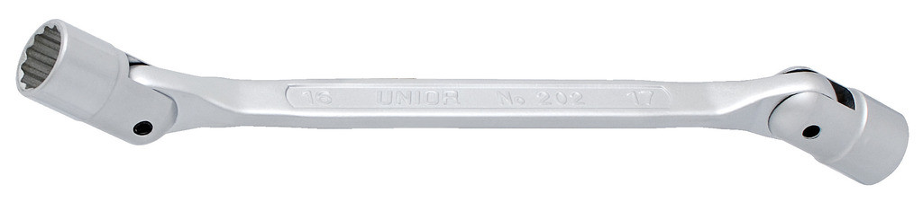 Ključi nasadni zglobni dvostranski UNIOR 202/1, 8x10mm