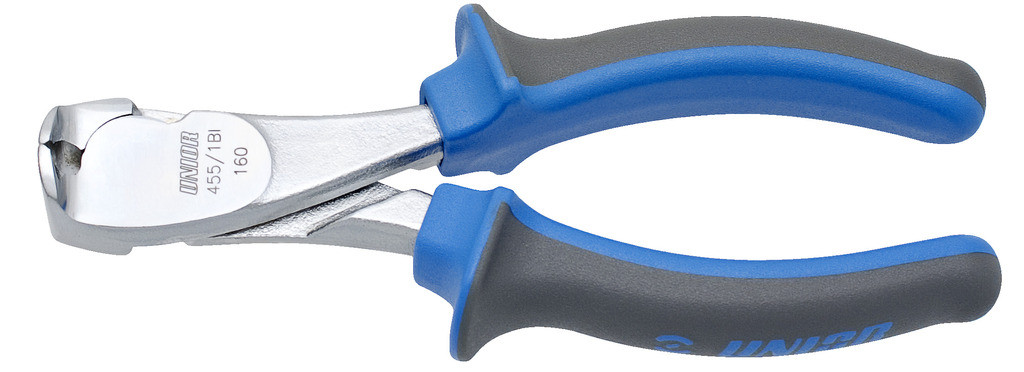 Klešče ščipalne čelne UNIOR 455/1BI, 160mm