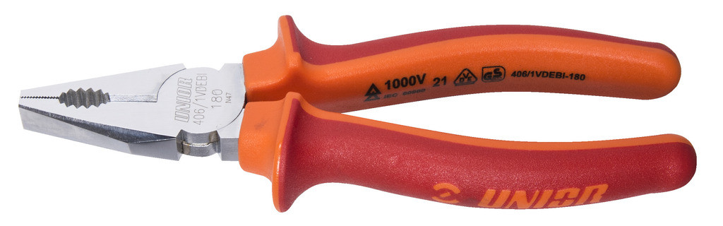 Klešče kombinirane vde UNIOR 406/1VDEBI, 220mm