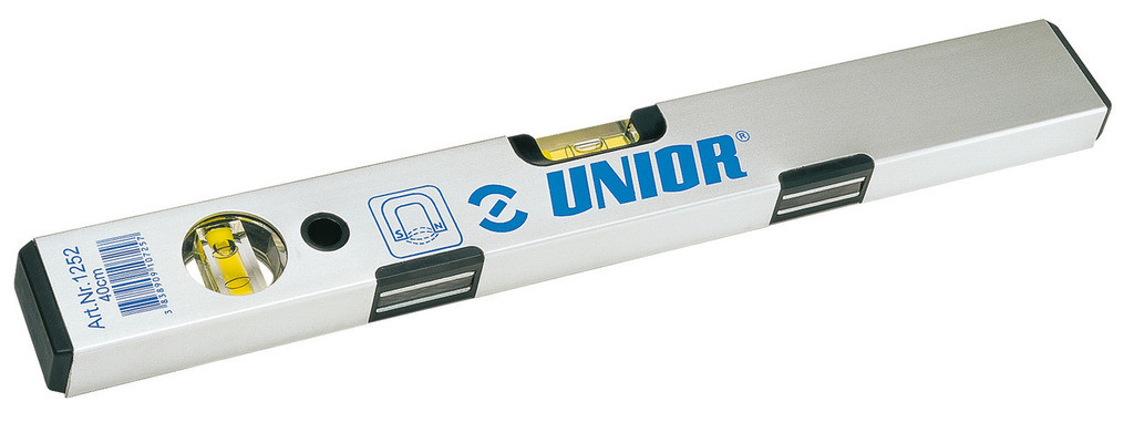 Libela aluminijasta z magnetom UNIOR 1252, 40 cm