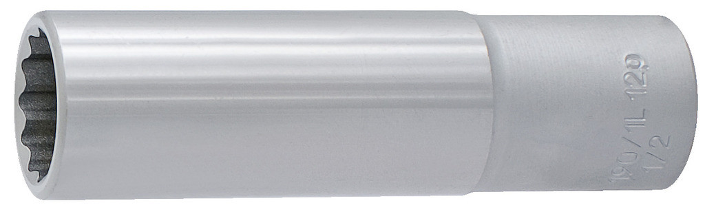 Ključ nasadni 1/2" 12 kotni dolg UNIOR 190/1L12p, 12mm