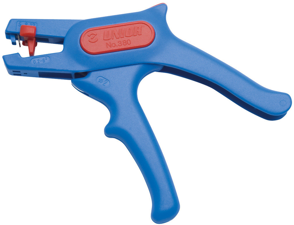 Klešče za snemanje izolacije plastične UNIOR 380, fi 0,2-6mm