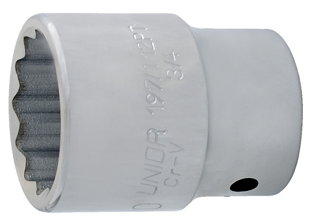 Ključ nasadni 3/4" 12 kotni UNIOR 197/1 12p, 30mm
