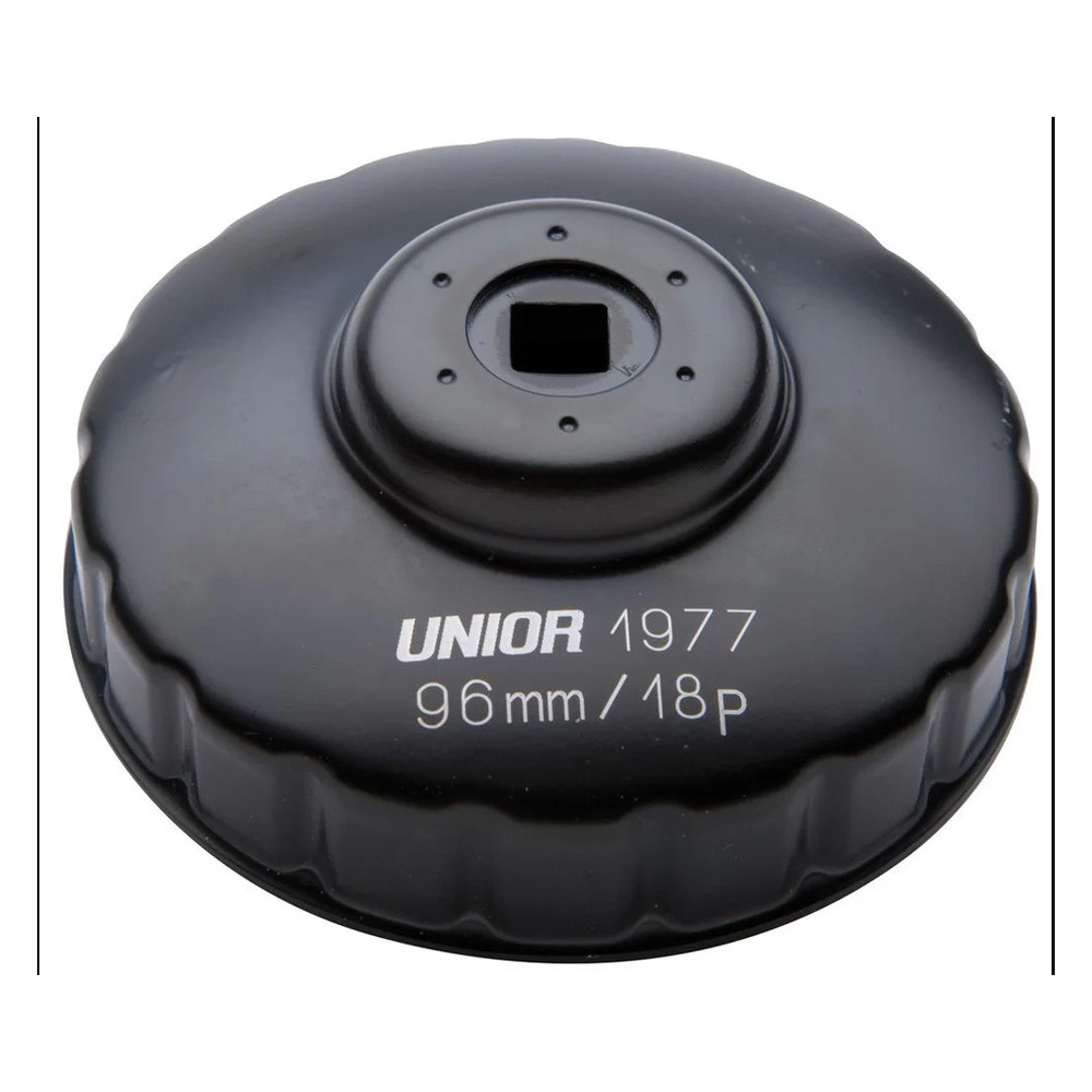 Ključ za oljni filter 3/8" UNIOR 1977/6 za zategovanje in odtegovanje filtrov, 06P - 66mm - rebrast