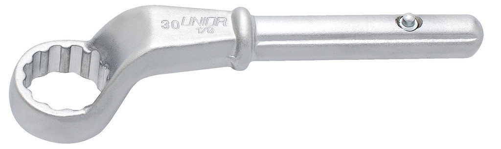 Ključ obročni upognjeni enostranski UNIOR 178/2, 46mm