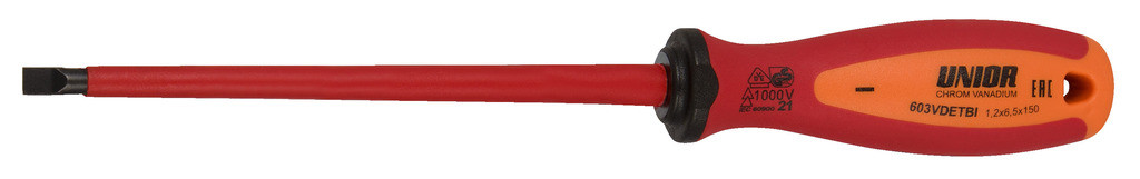 Izvijač ploščati vde tbi UNIOR 603VDETBI, 1,6x10x200mm