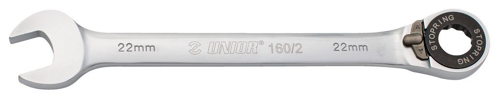 Ključ viličasto obročni raglja UNIOR 160/6 (nadom.art.160/2), 19mm
