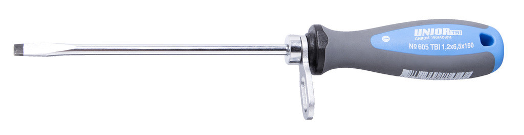 Izvijač ploščati tbi UNIOR 605TBI-H, za varno delo na višini., 0,5x3,0x80mm