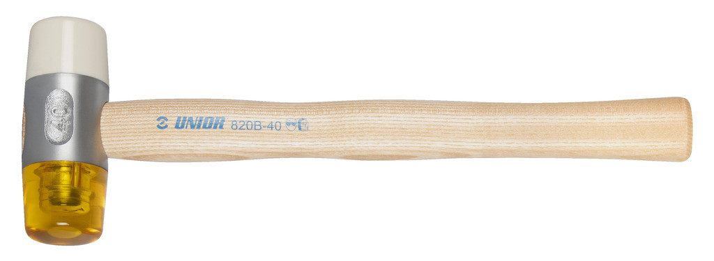 Kladivo pvc 2-v-1 UNIOR 820B, fi 40mm
