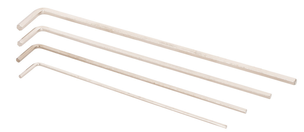 Ključi inbus dolgi UNIOR 220/3L-SET, 4 kos v garnituri., 3/64˝- 1/16˝/3kos