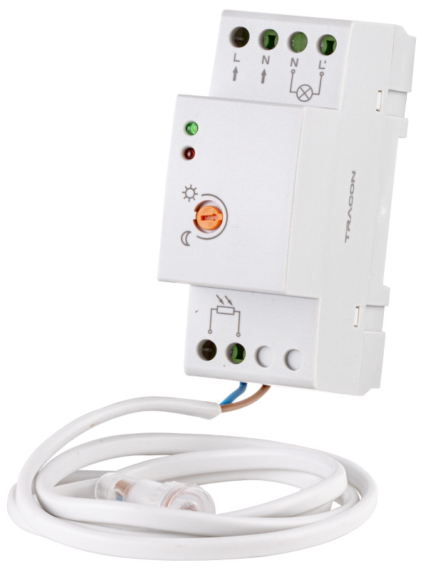 Stikalo za somrak 16A/230V, 2-200 lux, IP20