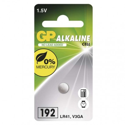 Baterija GP gumbna alkalnaLR41 192F 1 blister