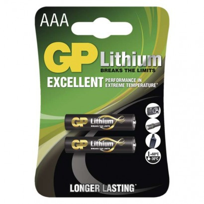 Baterija GP litijska FR03 AAA 2 blister