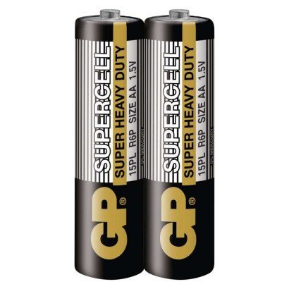 Baterija GP SUPERCELL cink-ogljikova R6 AA 2 folija