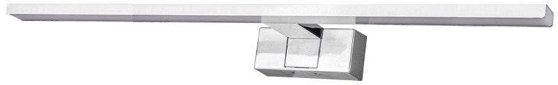 LED svetilka nad ogledalom, montaža na 3 načine 230V, 50Hz, 12W, 4000K, 840lm, IP44, EEI=G