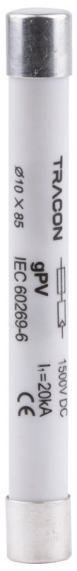 Keramična-cilindrična varovalka-talilni vložek PV gPV, 5A,1500VDC,20kA,10x85