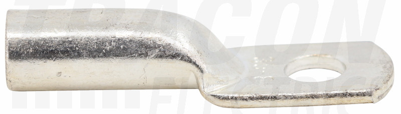 Neizolirani cevasti očesni kabelski čevelj, kosit. elektrolit. baker 35mm2, M10, (d1=8.8mm, d2=10.5mm)