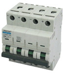 Enosmerni (DC) odklopnik za sisteme PV, 4 polni, C kar. 50A, 880V DC