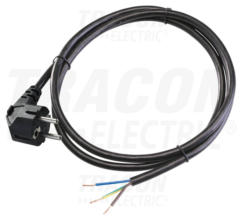 Napajalni kabel H05VV-F, 3x2.5, 1,5m 16A 3680W