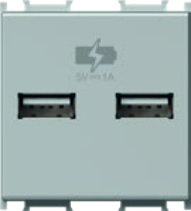 Polnilnik USB 5V 1A 2M ES