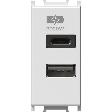 Polnilnik USB PD 20W MW