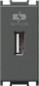 Polnilnik USB 5V 2,1A 1M AT