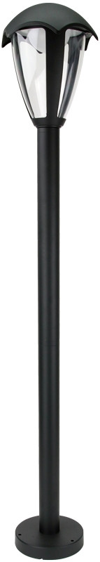 LED zunanja vrtna stoječa visoka svetilka 230 VAC, 50 Hz, 8 W, 550 lm, 3000 K, IP54, EEI=G, 1m
