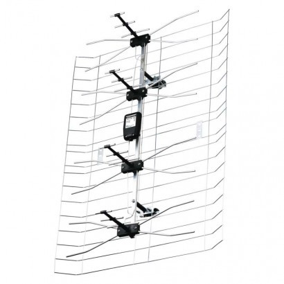 Antena zunanja EM-008, 0–80 km, DVB-T2, DAB, filtr LTE/4G