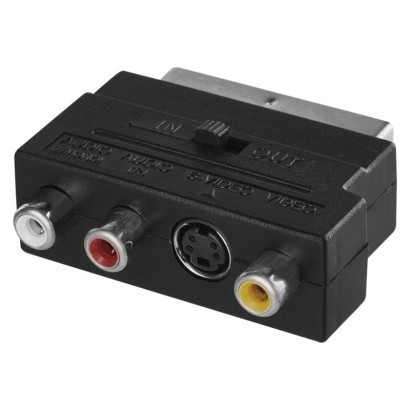 AV Preklopnik SCART 56 + 3CINCH + SVHS K9304