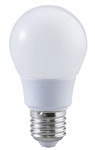 LED žarnica v obliki krogle 230 VAC, 5 W, 2700 K, E27, 350 lm, 300°, A55