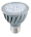 Power LED žarnica 230VAC, 5 W, 6500 K, E27, 300 lm, 90°