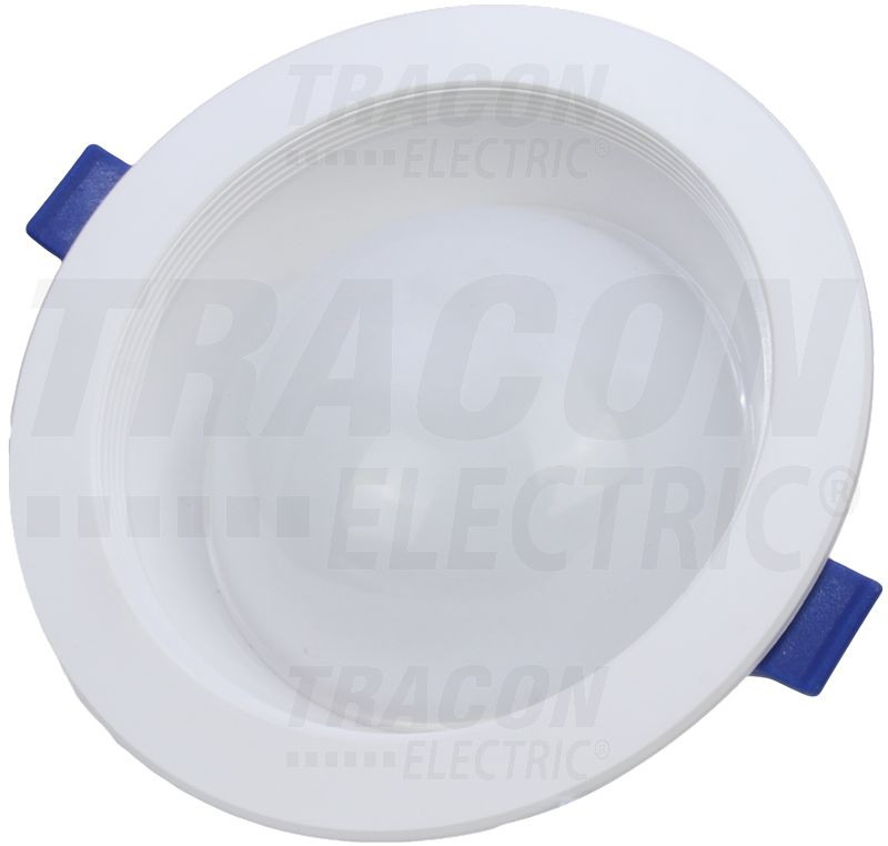 Kompaktni vgradni LED panel 230 VAC; 12W; 960lm; D=180 mm, 4000 K; IP44, EEI=G