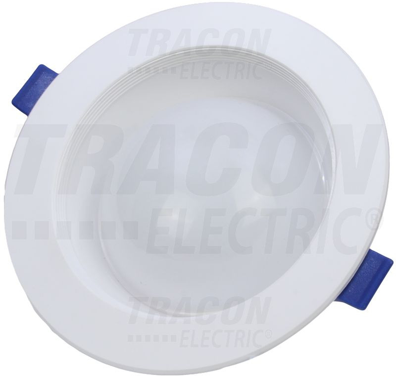 Kompaktni vgradni LED panel 230 VAC; 9W; 720lm; D=160 mm, 4000 K; IP44, EEI=G