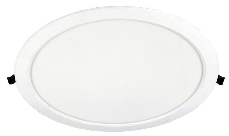 Vgradna LED svetilka, okrogla,bela,downlight, večja IP 220-240 VAC, 24 W, 4000 K, 2490 lm, IP44, EEI=F