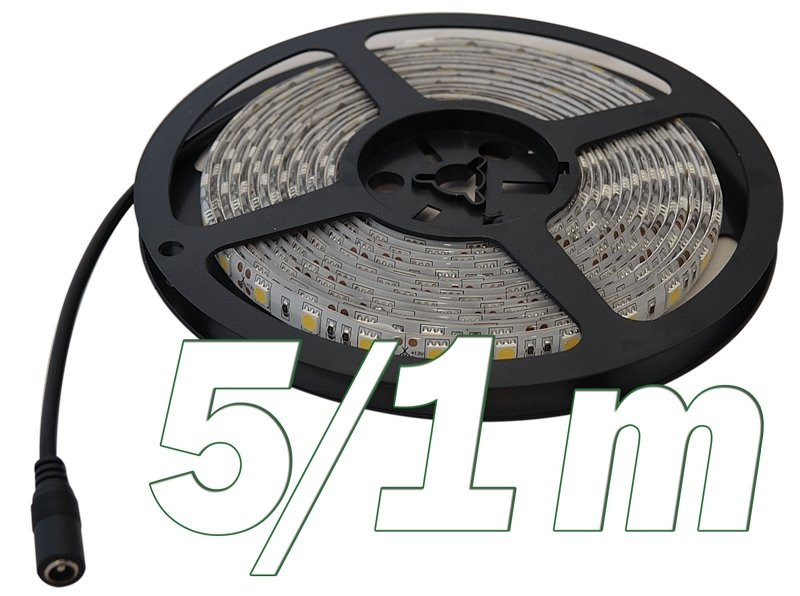 LED trak, za notranje prostore SMD5050; 60 LED/m; 14,4 W/m; RGB; W=10 mm; IP20