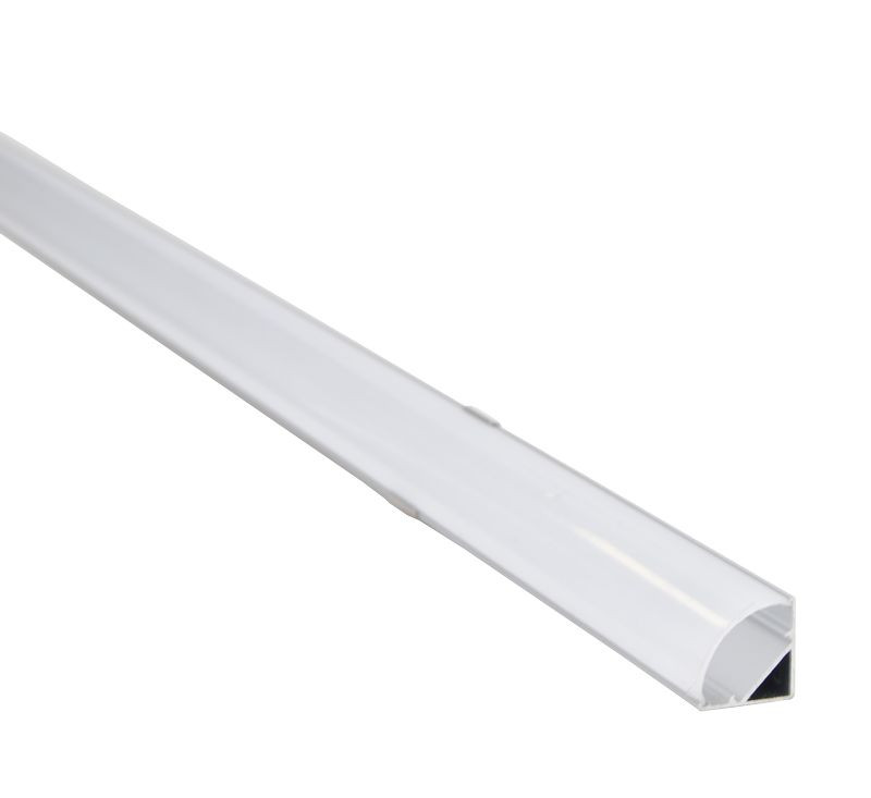 Aluminijasti profil za LED trakove, vogalni W=10mm, H=2m