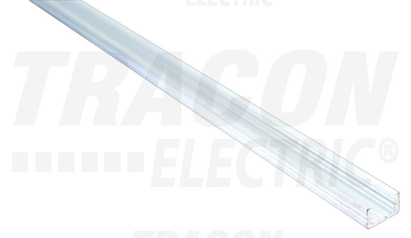 Aluminijasti profil za trakove LED, ploski W=10 mm