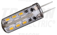 LED žarnica z silikonskim ohišjem 12 VAC/DC, 1,5 W, 4000 K, G4, 100 lm, 360°, EEI=A++