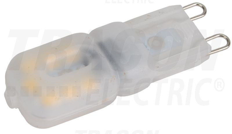 LED žarnica z ohišjem iz umetne mase 230 VAC, 2,5 W,4000 K,G9,180 lm, 270°, EEI=A+