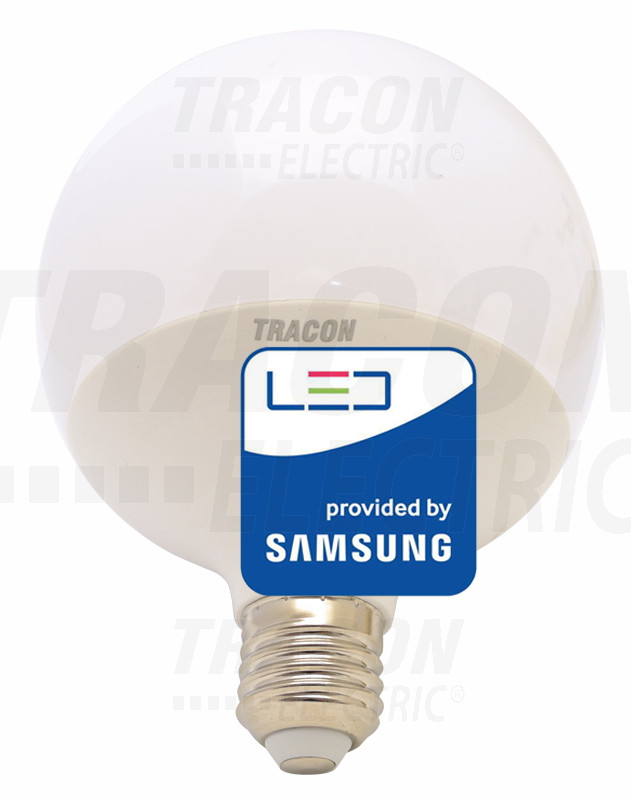 LED žarnica, bučka s čipom SAMSUNG 230V, 50Hz, 18W, 3000K, E27, 1520lm, 270°, G120, EEI=A+