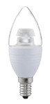 LED žarnica v obliki sveče, mlečno steklo 230VAC, 5 W, 2700 K, E14, 370 lm, 250°