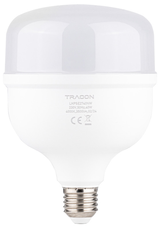 Industrijska LED žarnica s čipom SAMSUNG 220-240 V, 50 Hz, 40 W, 4000 K, 3500 lm, E27, EEI=A